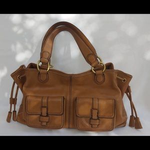Gently used Antonio Melani leather bag